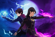 Mages (The Dragon Prince) cast spells by connecting with the arcanum of a Primal Source, using a Primal Stone or the energy of another magical creature.