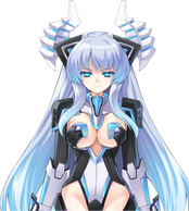 Rei Ryghts (Hyperdimension Neptunia) is capable of creating portals to the past.