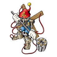 Puppetmon (Digimon) can control other people's movements like a puppet through its strings.