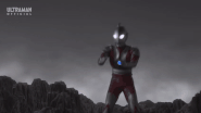 Ultraman (Ultraman) uses his signature Spacium Beam...