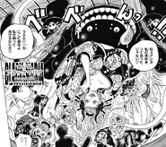 Having eaten the Kumo Kumo no Mi, Model: Rosamygale Grauvogeli, Black Maria (One Piece) can become an extinct arachnid.