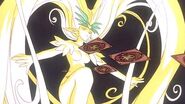 The Windy Card (Cardcaptor Sakura) lives up to its name by creating strong winds that can blow away and bind.