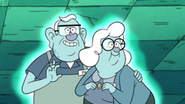 Pa And Ma (Gravity Falls) are two ghosts with the ability to put people into technological devices