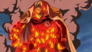 Admiral Akainu can become intangible lava