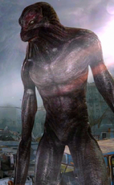 The Dark Ones (Metro) are a sapient species descended from humans who survived the nuclear apocalypse and adapted to the new world. They are adapted to the heavy radiation levels in cities such as Moscow.