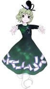 Th13Tojiko.png (124 KB) Soga no Tojiko (Touhou Project), the Ghost of the Descendant of the Gods