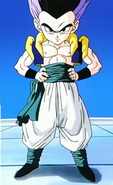 Gotenks (Dragon Ball Z), the fusion of Goten and Trunks.