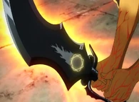 …Alibaba's Amon Metal Vessel is a short scimitar, able to channel Amon Almighty Fire Magic.