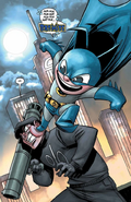 Batmite (DC Comics) is powered by super science of the Fifth Dimension