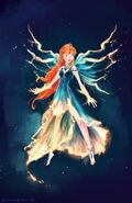 Bloom (Winx Club) possesses the ability to use fire magic Originated from the Great Dragon.