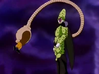 CellAbsorbsYoungGoku.png (110 KB) ...and extending it even when it's retracted in his Perfect form.