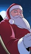 Though often depicted as Caucasian in appearance, Santa Claus (Marvel Comics) actually appears to most people in their own racial features, though he usually retains his iconic white hair and beard.