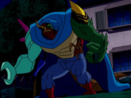 Ultimate Kevin (Ben 10: Ultimate Alien) possesses Four Arms and Manny Armstrong's enhanced jumping and leaping.