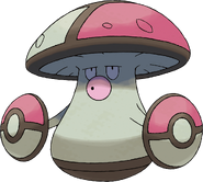 Amoonguss (Pokémon) the evolved form of Foongus.