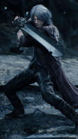 Much like his older twin brother and father, Dante (Devil May Cry) is a master swordsman in his own right able to make use of his own abilities and beloved sword, Rebellion, which embodies 'retaliation'...