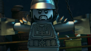 Karlof (Lego Ninjago: Masters of Spinjitzu) turning himself into Metal.