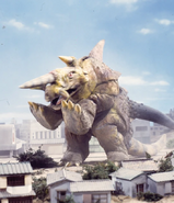 Zaigon (Ultraman Ace) was created by combining a rhinoceros with a space monster.