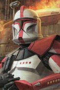An Alpha-class Advanced Recon Commando captain in the Grand Army of the Republic, Fordo (Star Wars Legends) became famous for his bombastic approach to any given situation, which continually awarded him success.