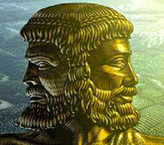 Janus (Roman Mythology), God of beginnings, transitions, gates, doorways, etc.