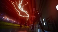 Eobard Thawne/Reverse Flash (Arrowverse/Flash) possesses the Negative Speed Force, a corrupted connection to the Speed Force, representing itself as red lightning.