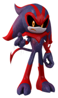 Eclipse the Darkling (Archie's Sonic the Hedgehog), a black arms alien.