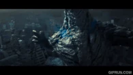Godzilla's atomic punch.gif (4.04 MB) Godzilla (Godzilla franchise)
