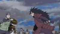 With supreme skill in Taijutsu along with mastery over his Sharingan, Madara Uchiha (Naruto) took on an army of highly skilled Shinobi with his bare hands.