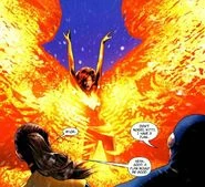 The Phoenix Force (Marvel Comics) can compress into a singularity and reappear wherever it wants.