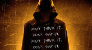 The Bye Bye Man (The Bye Bye Man) is a supernatural entity that haunts his victims if they say or even think his name.