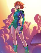 Caitlin Fairchild (Image Comics) is the leader of gen13.