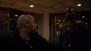 Luke Cage (Marvel Cinematic Universe) has such thick skin that a thug breaks his hand trying to punch him.