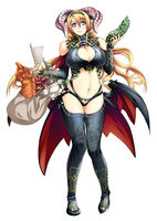 Mammon (Seven Mortal Sins) is the Demon King of Greed with a knack for making wealth.