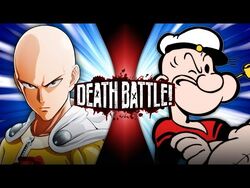 Saitama VS Popeye (One-Punch Man VS Thimble Theatre) - DEATH BATTLE!