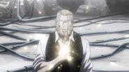 Van Hohenheim (Fullmetal Alchemist: Brotherhood) merged with the Philosopher's Stone.