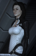 Miranda Lawson (Mass Effect) was designed from birth to be a perfect human.