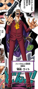 Monster Gun Vito (One Piece) is one of the best gunmen of the Fire Tank Pirates with his oversized Revolvers.