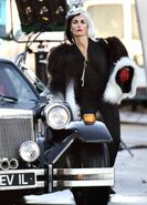 Cruella OUAT.jpg (348 KB) Cruella De Vil (Once Upon a Time) is a sorceress with the power to influence the minds of animals, like dogs and blood scarabs.