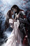 Lancelot and Guinevere (Arthurian Legend)'s tragic forbidden love would cause the fall of Camelot.