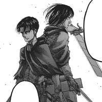 Levi and Mikasa Ackerman