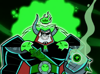 Pariah Dark (Danny Phantom) is the powerful immortal, former king of ghosts.