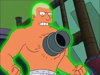 Thorias.png (418 KB) Thorias (Futurama) becoming his own howitzer.