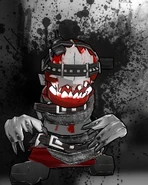 Abominations (Madness: Project Nexus) are a race of mutated Nevadeans due to too many S-3LF data from Subject 1v02P_6's memories that drive them insane.