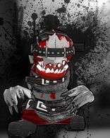 Abominations (Madness Combat/Project Nexus) are monstrous Nevadeans mutated due to the memories of Subject 1v02P_6 driving them insane.