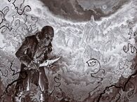 The man once known as Padan Fain (The Wheel of Time) transformed over the course of his corruption from a Darkfriend to the host of the malevolent, soul-consuming power of the eldritch mists of Mashadar.