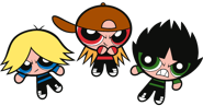The Rowdyruff Boys had their similar personalities altered by HIM (The Powerpuff Girls) after he resurrected them, making Brick the hotheaded leader, Boomer the loudmouth dimwit, and Butch the borderline psychopath.