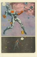 Captain Atom creates a Universe