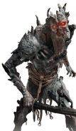 Draugar (God of War (2018)) are undead warriors that died in battle but refused the Valkyries' call to Valhalla, returning to Midgard as husks of their former selves.