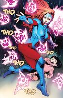 Jean Grey (Marvel Comics) can manipulate, control and reshape matter with her psychokinesis.