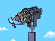 Using the Melt-inator 6-5000 Doofenshmirtz (Phineas and Ferb) can melt all the chocolate in the Tri-State Area and re-shaping it in his own image.