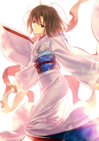 Shiki Ryougi (TYPE-MOON) katana 2